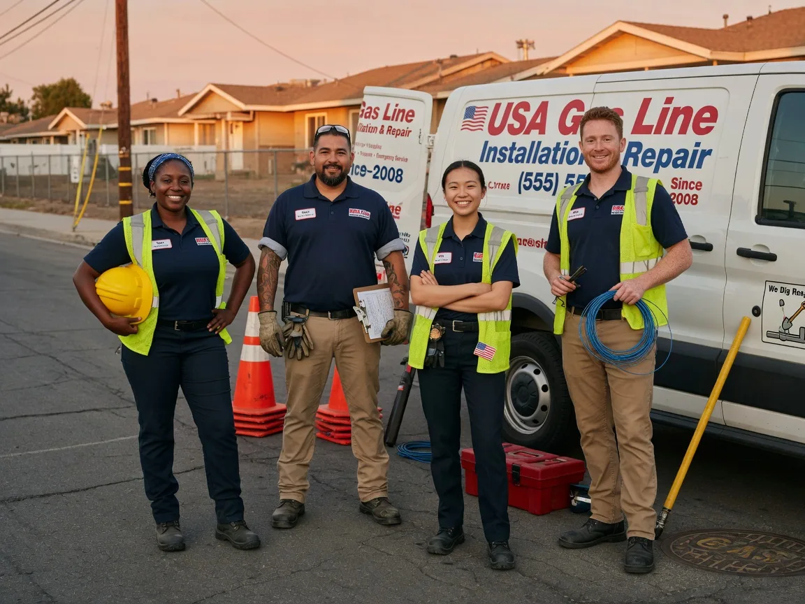 Gas Line Installation company in Burbank, OH
